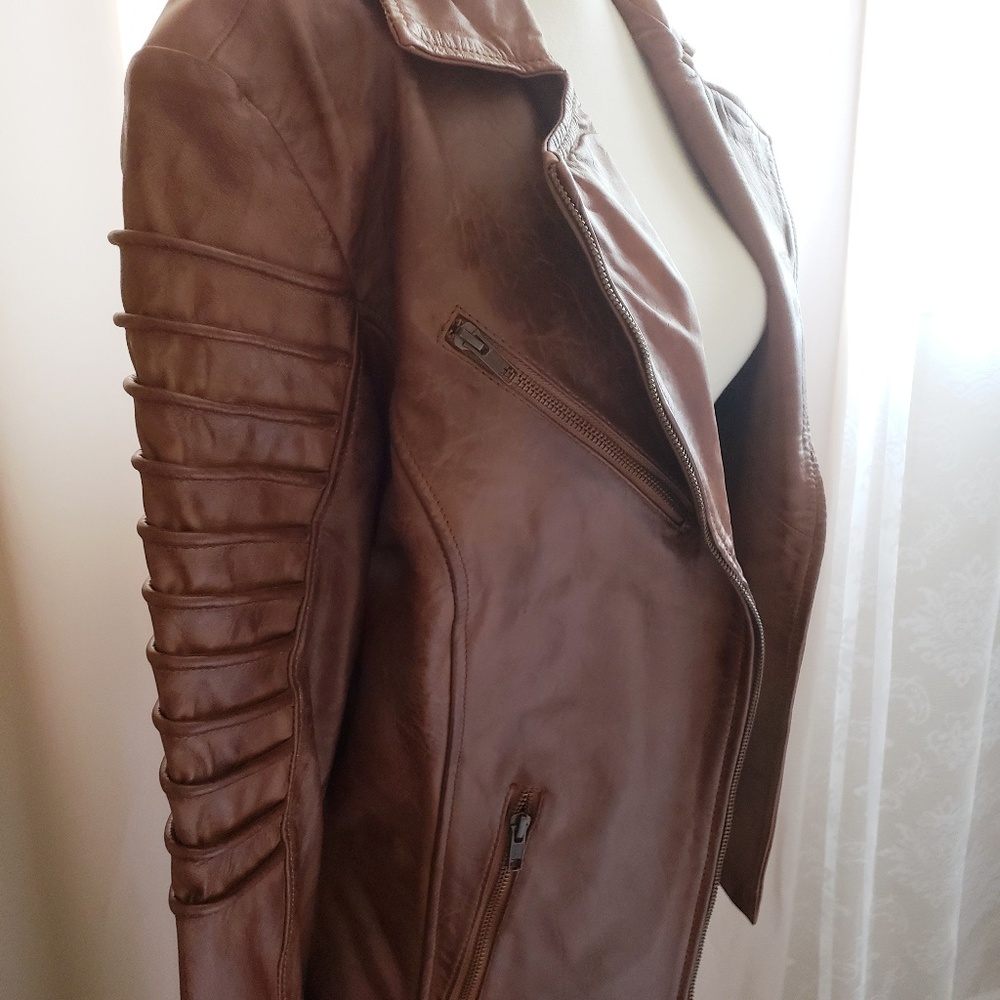 Leather jacket